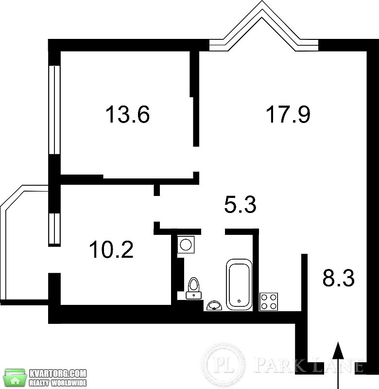 Sell 2-room apartment. Киев,  Бажана — photo 2