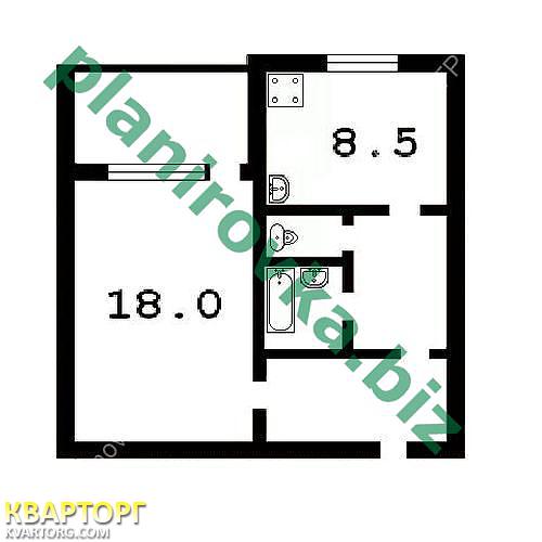 Sell 1-room apartment. Киев,  Ревуцкого — photo 7