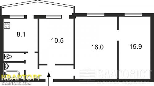 Rent out 3-room apartment. Киев, бучмы — photo 2