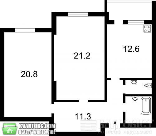 Sell 2-room apartment. Киев,  Науки пр — photo 4