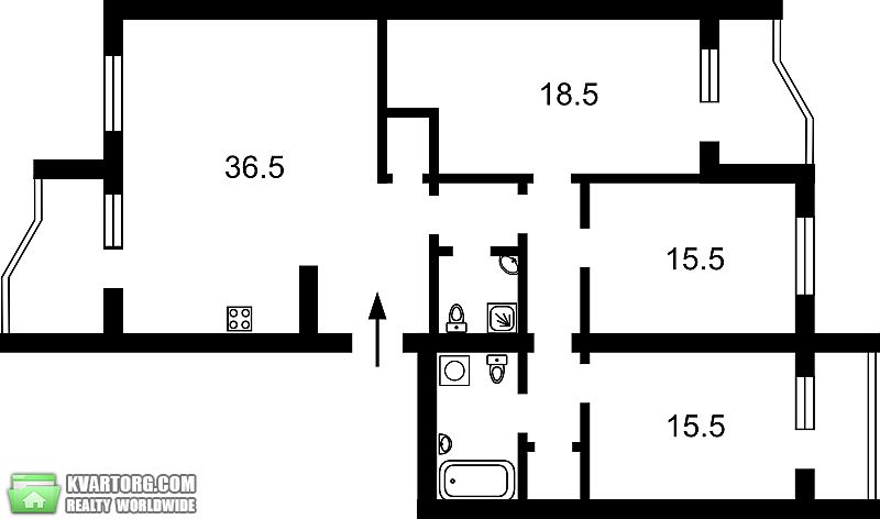 Sell 4-room apartment. Киев, григоренка петра — photo 4
