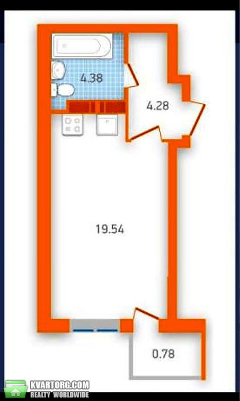 Sell 1-room apartment. Киев,  Бориспольская — photo 3