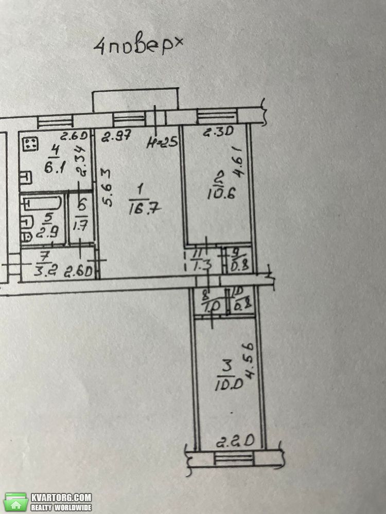 Sell 3-room apartment. Одесса, Фонтанская дорога — photo 10