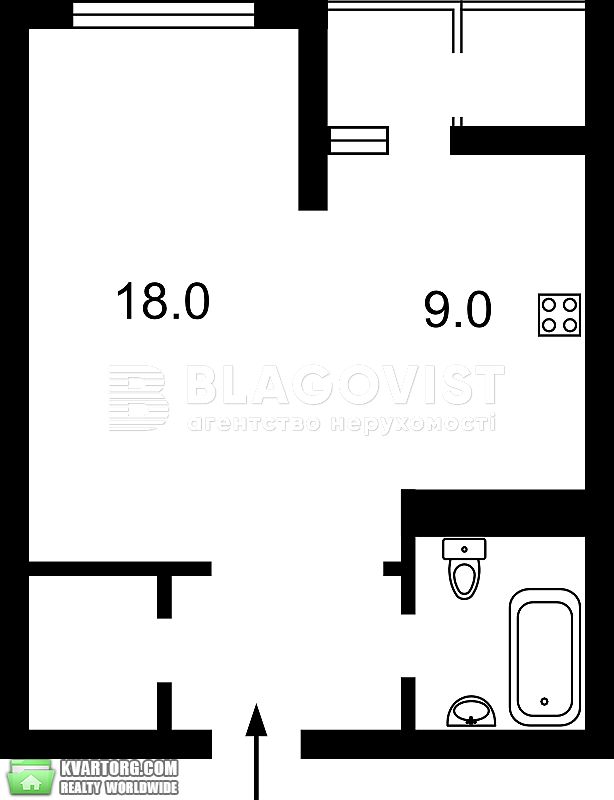 Sell 1-room apartment. Киев,  Подвысоцкого — photo 2