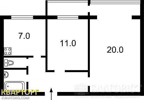Sell 2-room apartment. Киев, Большая Васильковская — photo 2
