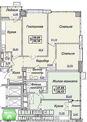 Sell 4-room apartment. Киев, Драгомирова ул. — photo 2
