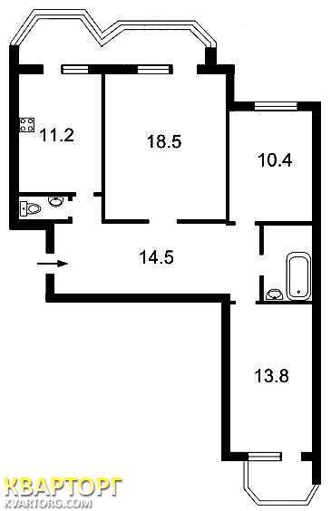 Sell 3-room apartment. Киев,  Вильямса — photo 2