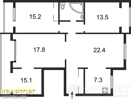 Sell 5-room apartment. Киев,  Демиевская — photo 8