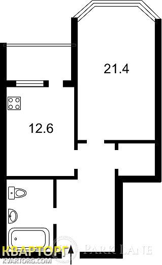 Sell 1-room apartment. Киев, Пчелки — photo 2