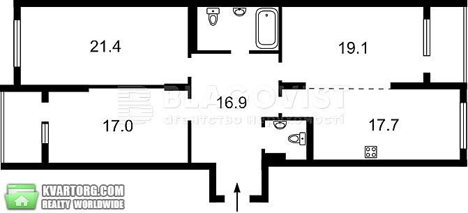 Sell 3-room apartment. Киев,  Андрющенко — photo 2