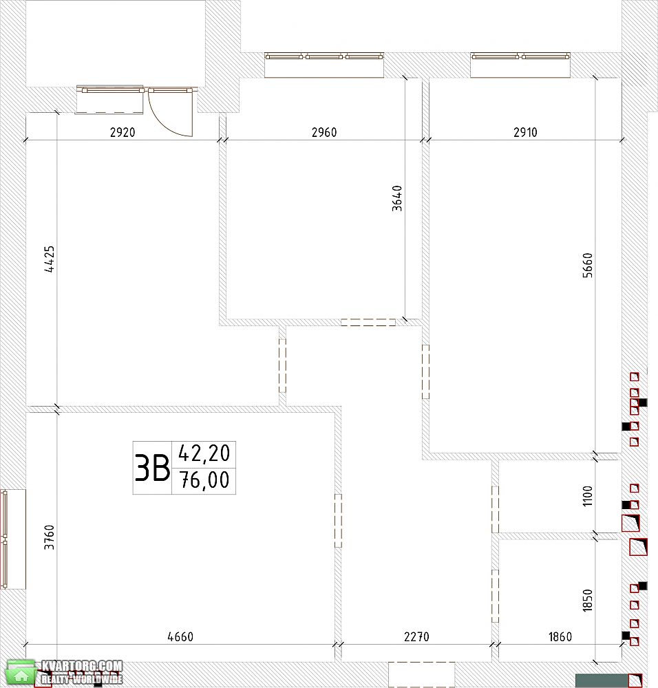 Sell 3-room apartment. Киев, Кисловодская — photo 5