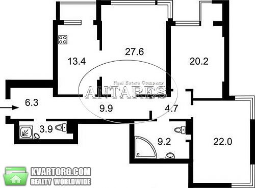 Sell 3-room apartment. Киев, Краснозвездный пр — photo 8