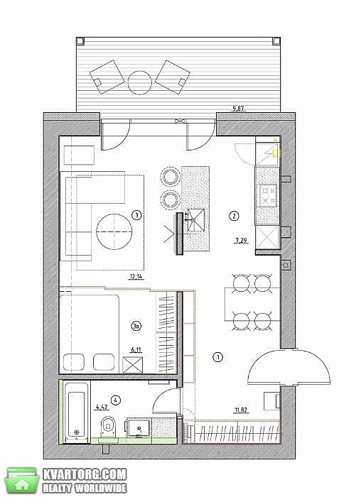 Sell 1-room apartment. Киев, Замковецкая — photo 10