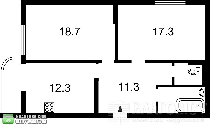 Sell 2-room apartment. Киев,  Шумского — photo 4
