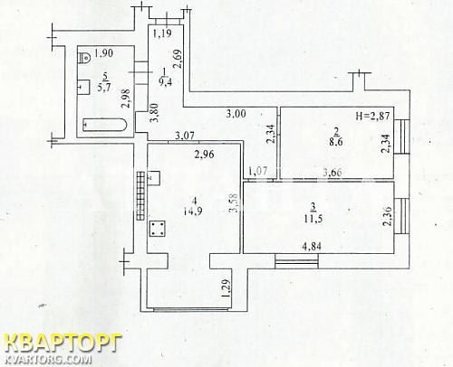 Sell 2-room apartment. Одесса, Михаила Грушевского — photo 1