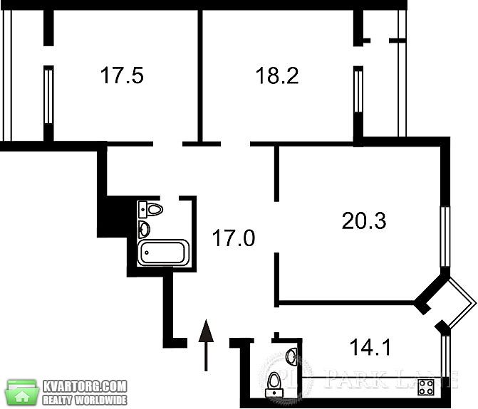Sell 3-room apartment. Киев,  Гайдара — photo 2