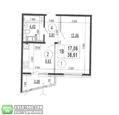 Sell 1-room apartment. Киев,  Гмыри — photo 3
