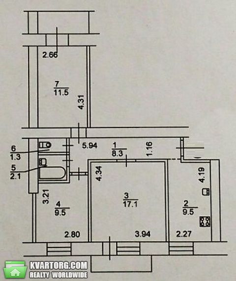 Sell 3-room apartment. Киев,  Лесной пр — photo 7