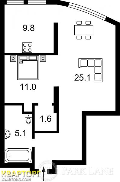 Sell 2-room apartment. Киев, Механизаторов — photo 2