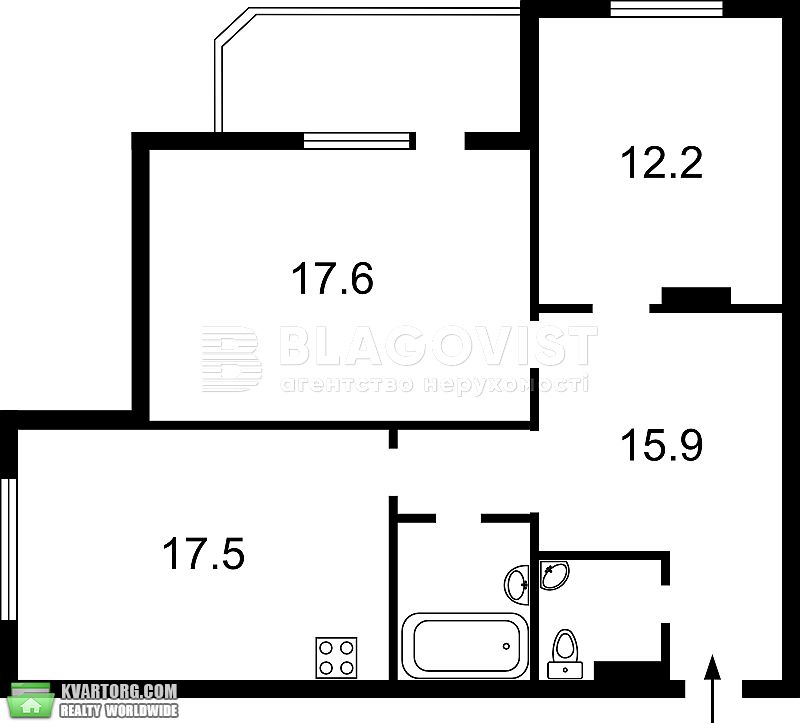 Sell 2-room apartment. Киев,  Гарматная — photo 2