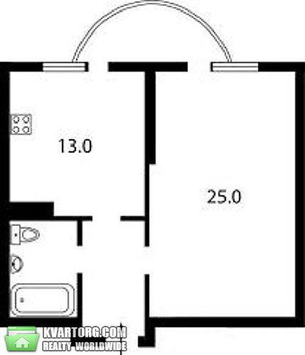 Sell 1-room apartment. Киев,  Ломоносова — photo 2