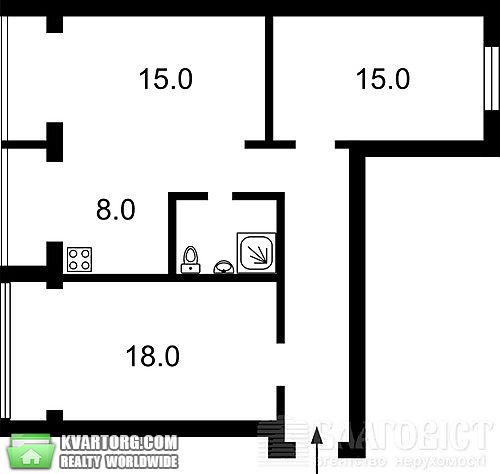 Sell 3-room apartment. Киев,  Березняковская — photo 9