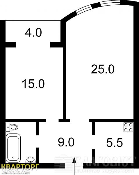 Sell 2-room apartment. Киев, Голосеевская — photo 2