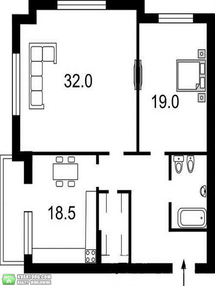 Rent out 2-room apartment. Киев, Ветрова — photo 10