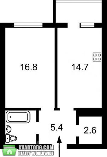 Sell 1-room apartment. Киев, Сверстюка — photo 3