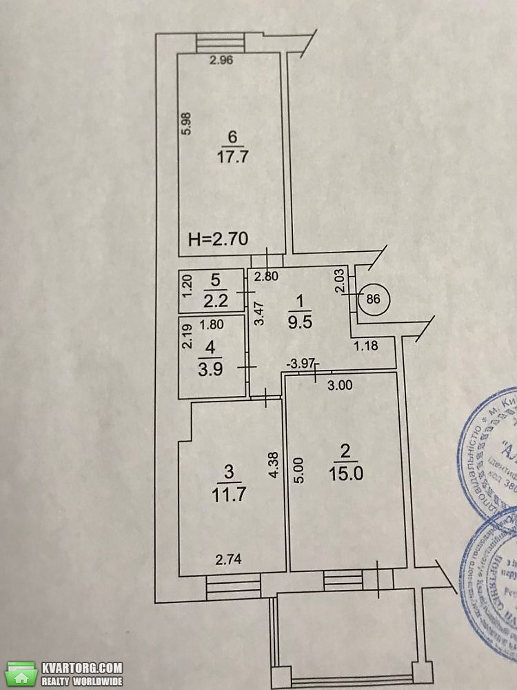 Sell 2-room apartment. Обухов, Обухівський ключ — photo 2