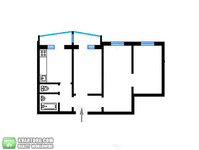 Sell 3-room apartment. Киев,  Тычины пр — photo 10