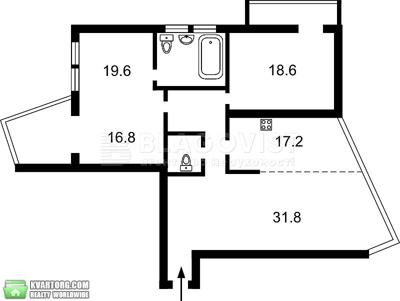 Sell 3-room apartment. Киев,  Ковпака — photo 1