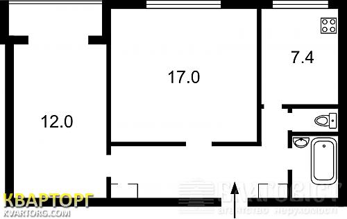 Sell 2-room apartment. Киев, Победы пр — photo 4
