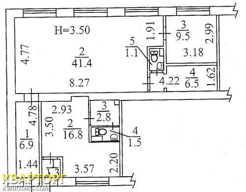 Rent out office. Киев, Краснознаменная — photo 4