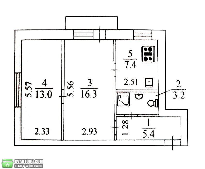 Sell 2-room apartment. Киев,  Довнар-Запольского — photo 4