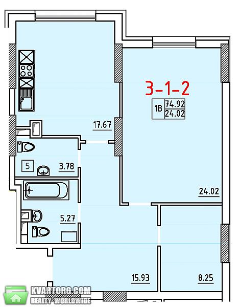 Sell 1-room apartment. Одесса, Французский Бульвар — photo 5