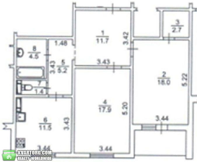 Sell 2-room apartment. Киев,  Здолбуновская — photo 1