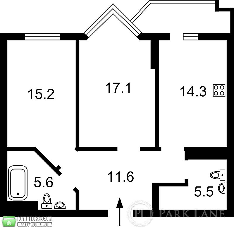 Sell 2-room apartment. Киев,  Барбюса — photo 2