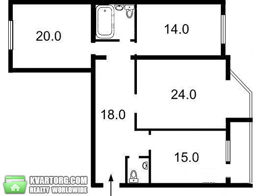 Sell 3-room apartment. Киев,  Ломоносова — photo 2