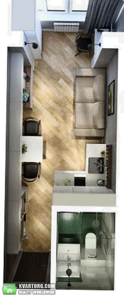 Sell 1-room apartment. Одесса, пер.Ванный — photo 4