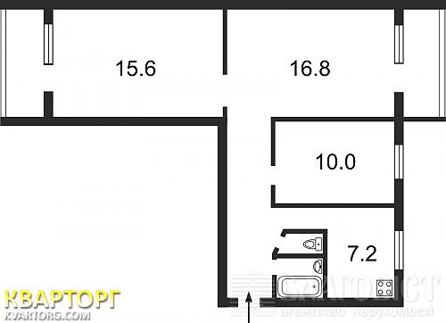 Sell 3-room apartment. Киев, Залки — photo 6