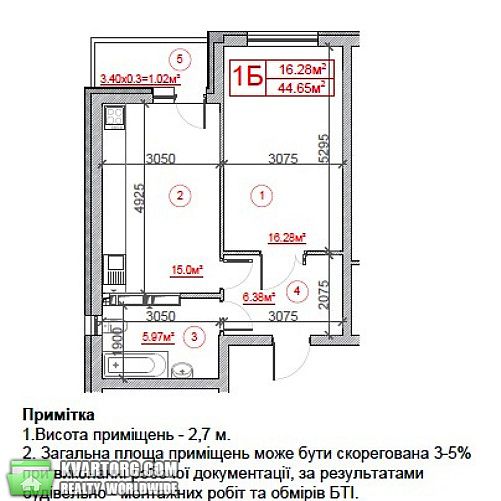 Sell 1-room apartment. Киев,  Качалова — photo 2