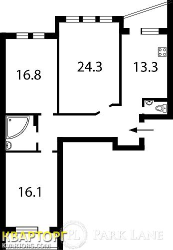 Sell 3-room apartment. Киев, Драгоманова — photo 2