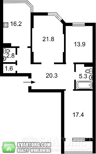 Sell 3-room apartment. Киев,  Ломоносова — photo 3