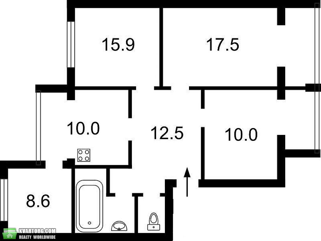 Sell 4-room apartment. Киев,  Тимошенко — photo 4