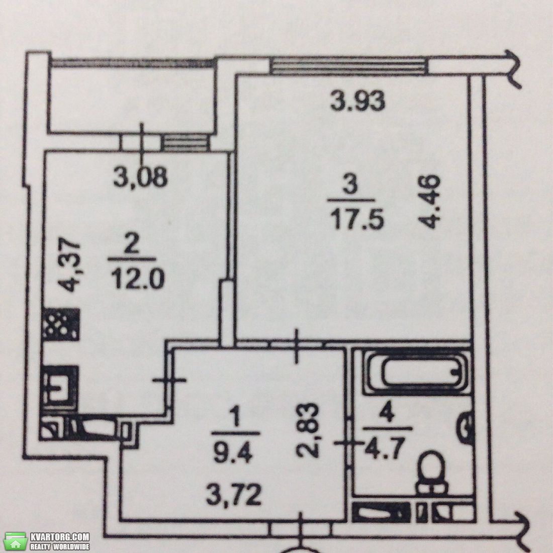 Sell 1-room apartment. Киев, Семьи Кульженков — photo 2