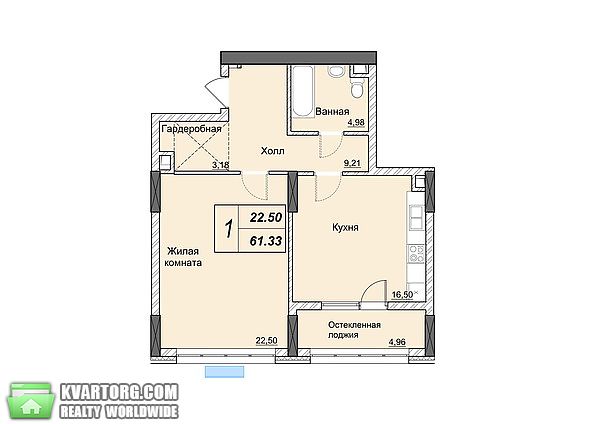 Sell 1-room apartment. Киев,  Драгомирова — photo 4