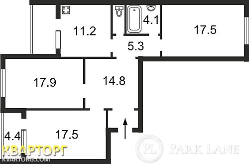 Sell 3-room apartment. Киев,  Пчелки — photo 2