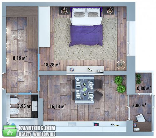 Sell 1-room apartment. Киев, Соломенская — photo 8