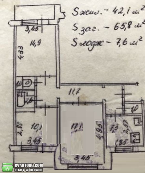 Sell 3-room apartment. Киев,  Маяковского — photo 6